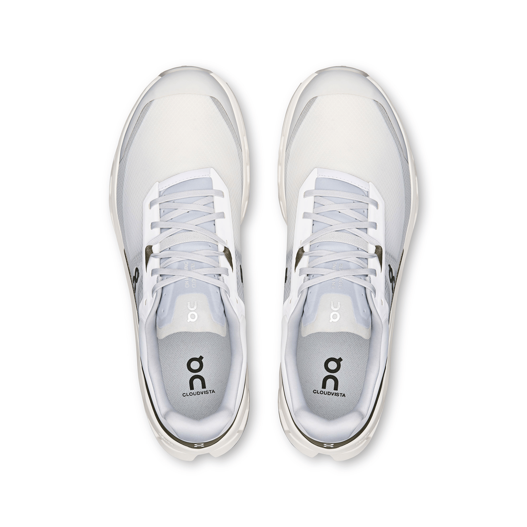 On Cloudvista 2 'Ivory Olive' — UK 6.5 | EU 40 | US 7 — Top View