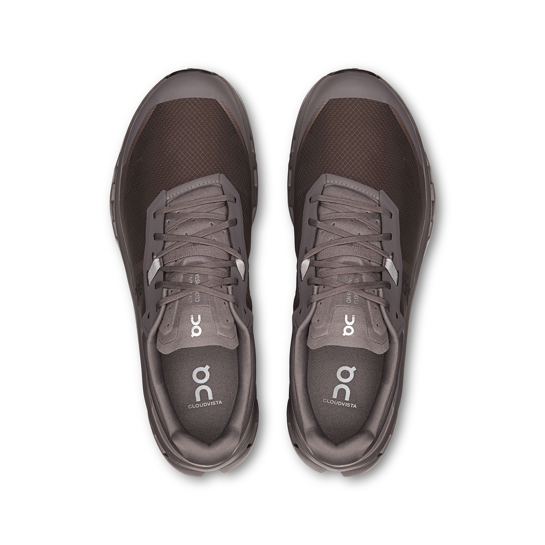 On Cloudvista 2 'Eclipse Pebble' — UK 6.5 | EU 40 | US 7 — Top View