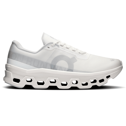 On Cloudmonster 1 'White White' — UK 6.5 | EU 40 | US 7 — Side View