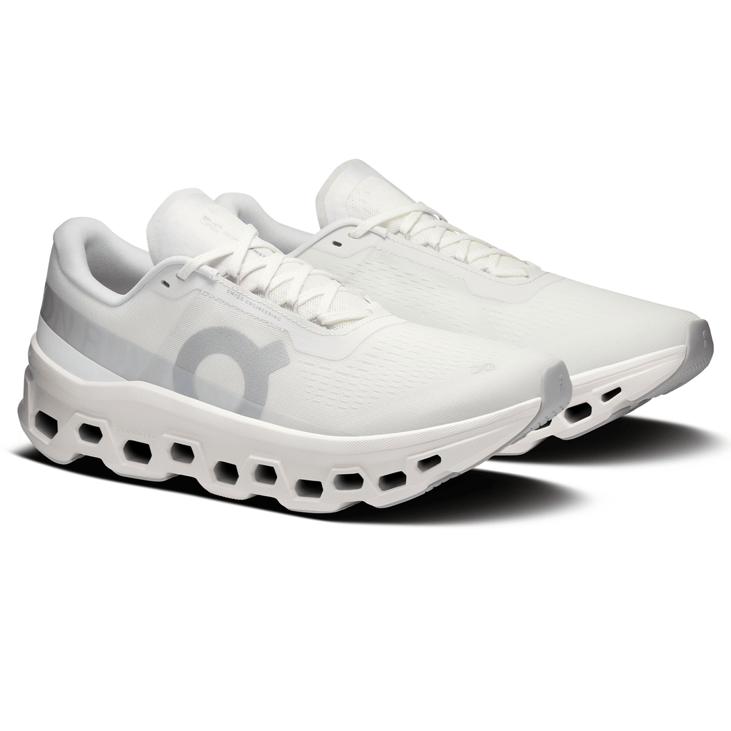 On Cloudmonster 1 'White White' — UK 6.5 | EU 40 | US 7 — Back View