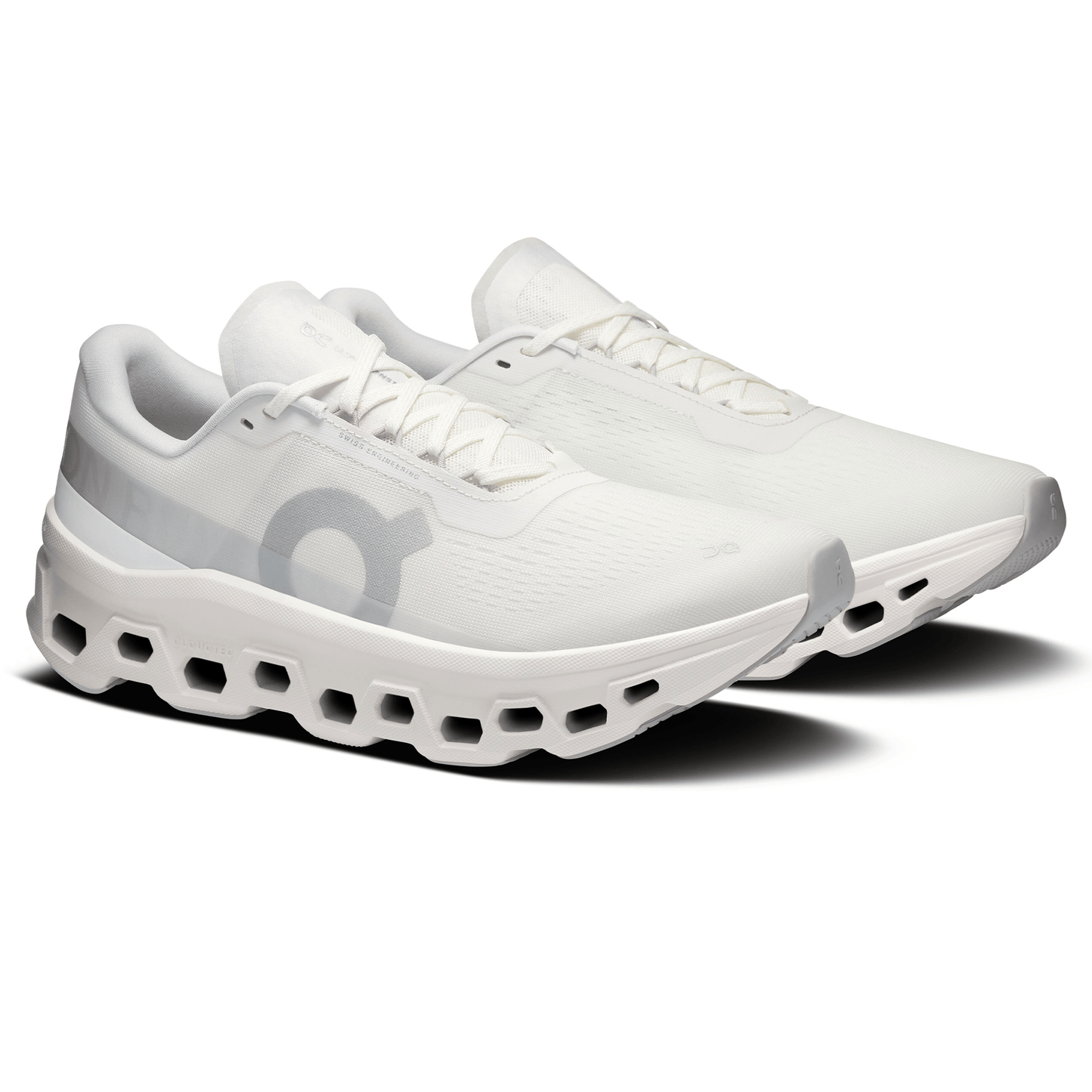 On Cloudmonster 1 'White White' — UK 6.5 | EU 40 | US 7 — Back View