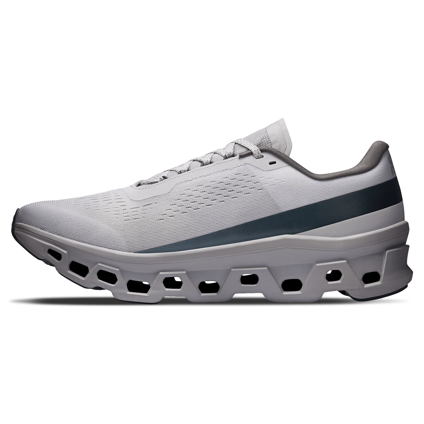 On Cloudmonster 1 'Glacier Alloy' — UK 6.5 | EU 40 | US 7 — Front View
