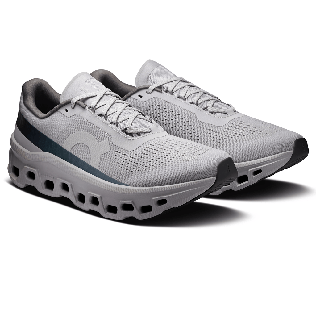 On Cloudmonster 1 'Glacier Alloy' — UK 6.5 | EU 40 | US 7 — Back View