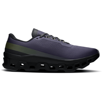 On Cloudmonster 1 'Flint Black' — UK 6.5 | EU 40 | US 7 — Side View