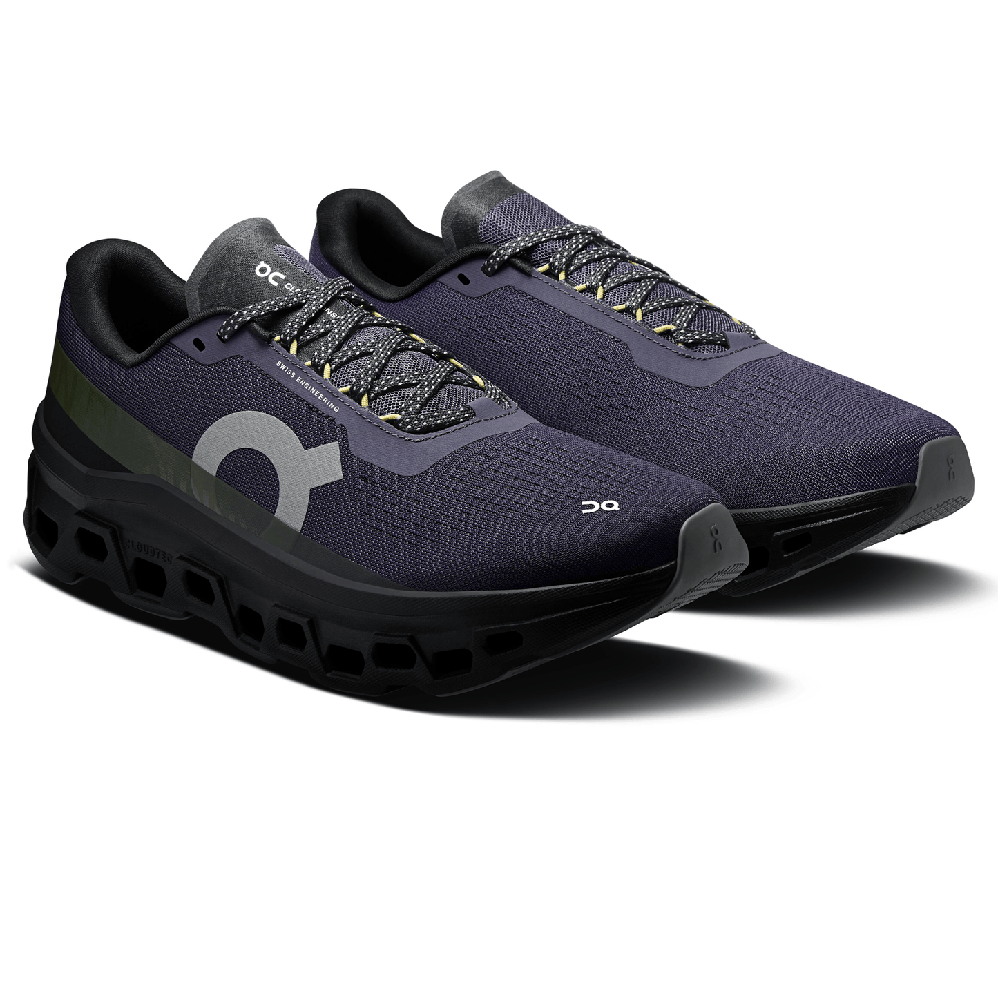 On Cloudmonster 1 'Flint Black' — UK 6.5 | EU 40 | US 7 — Back View