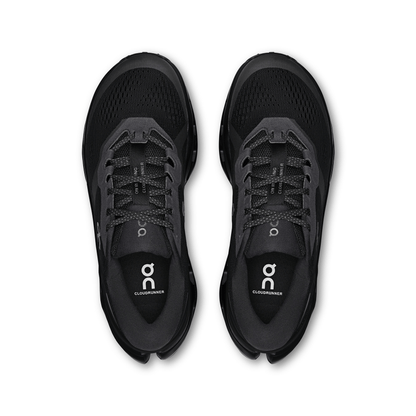 On Cloudrunner 3 'Black Black' — UK 6.5 | EU 40 | US 7 — Top View