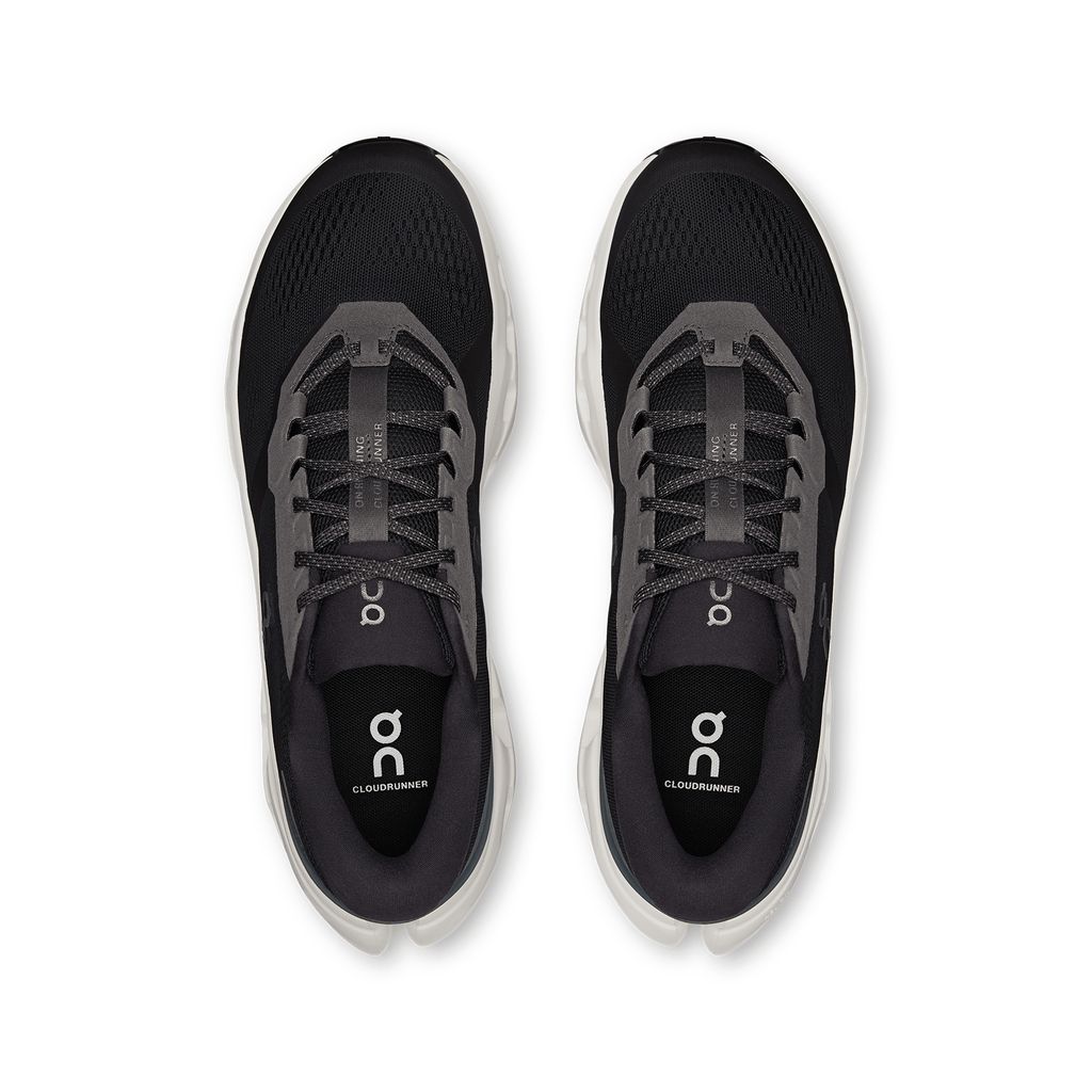 On Cloudrunner 3 'Black Ivory' — UK 6.5 | EU 40 | US 7 — Detail View