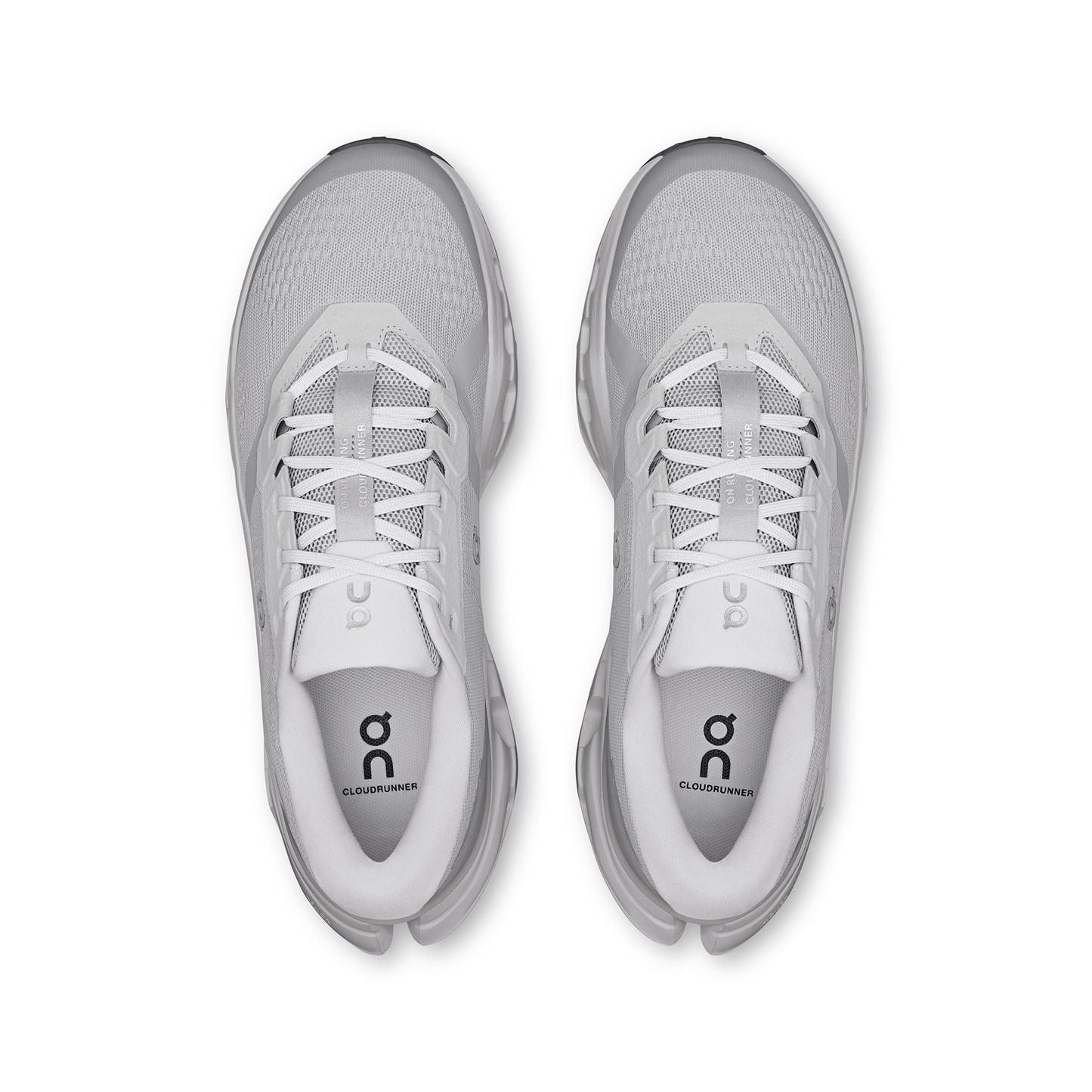 On Cloudrunner 3 'Glacier Alloy' — UK 6.5 | EU 40 | US 7 — Top View
