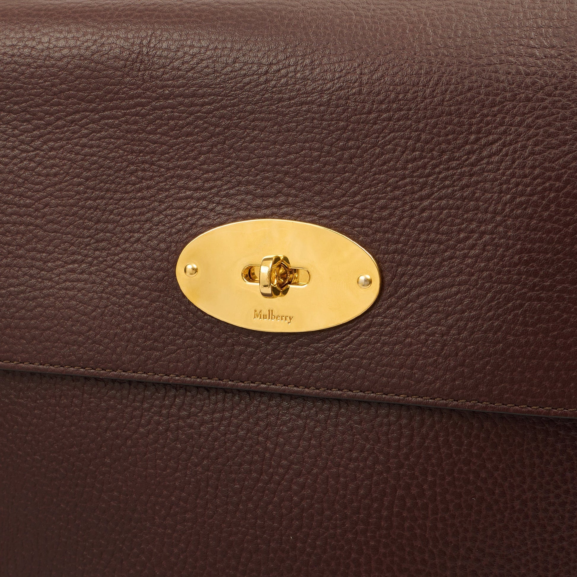 Mulberry Cross Body Antony - Large in Oxblood, Calfskin Leather — Lifestyle View