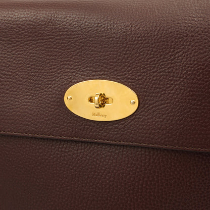 Mulberry Cross Body Antony - Large in Oxblood, Calfskin Leather — Lifestyle View