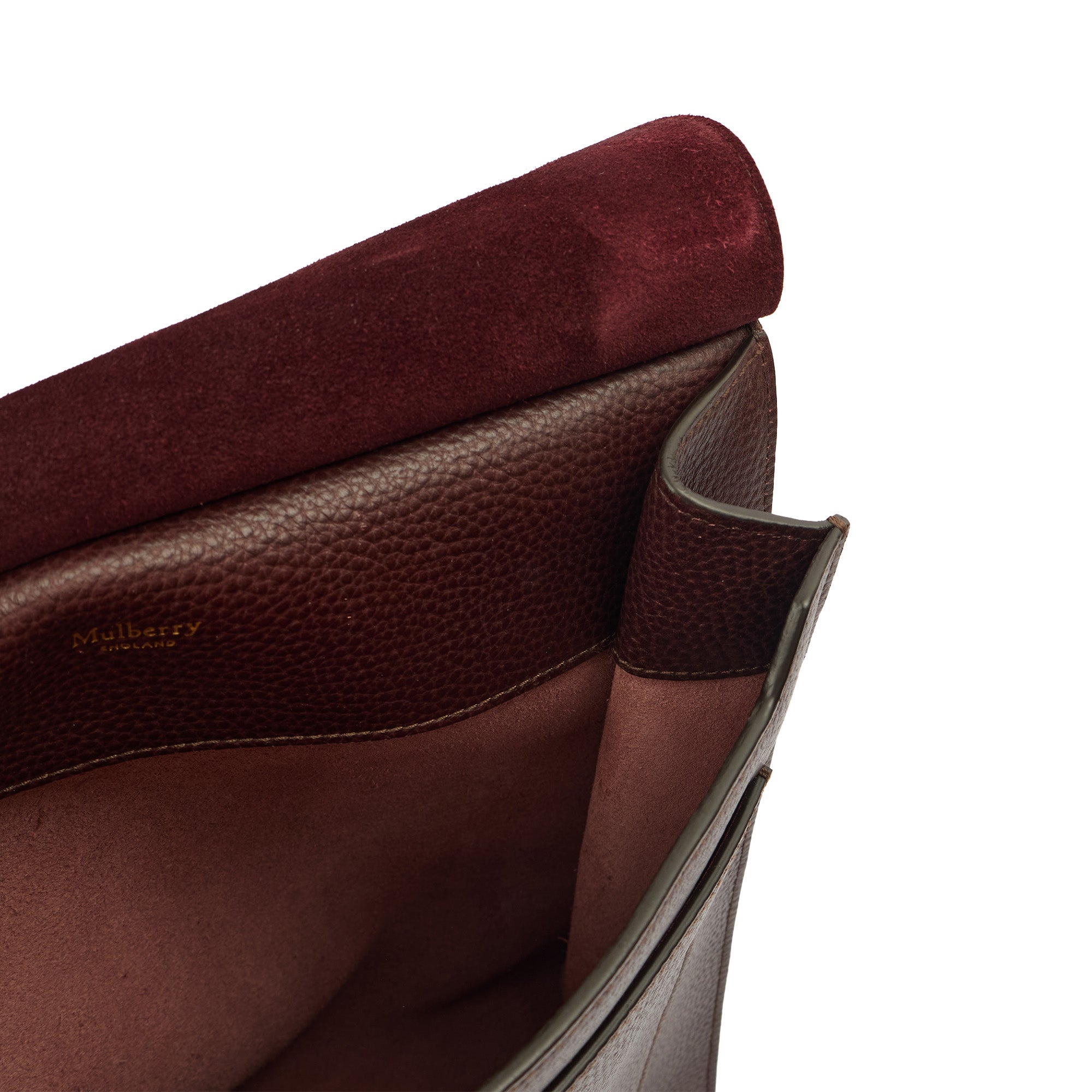 Mulberry Cross Body Antony - Large in Oxblood, Calfskin Leather — Alternate View 14