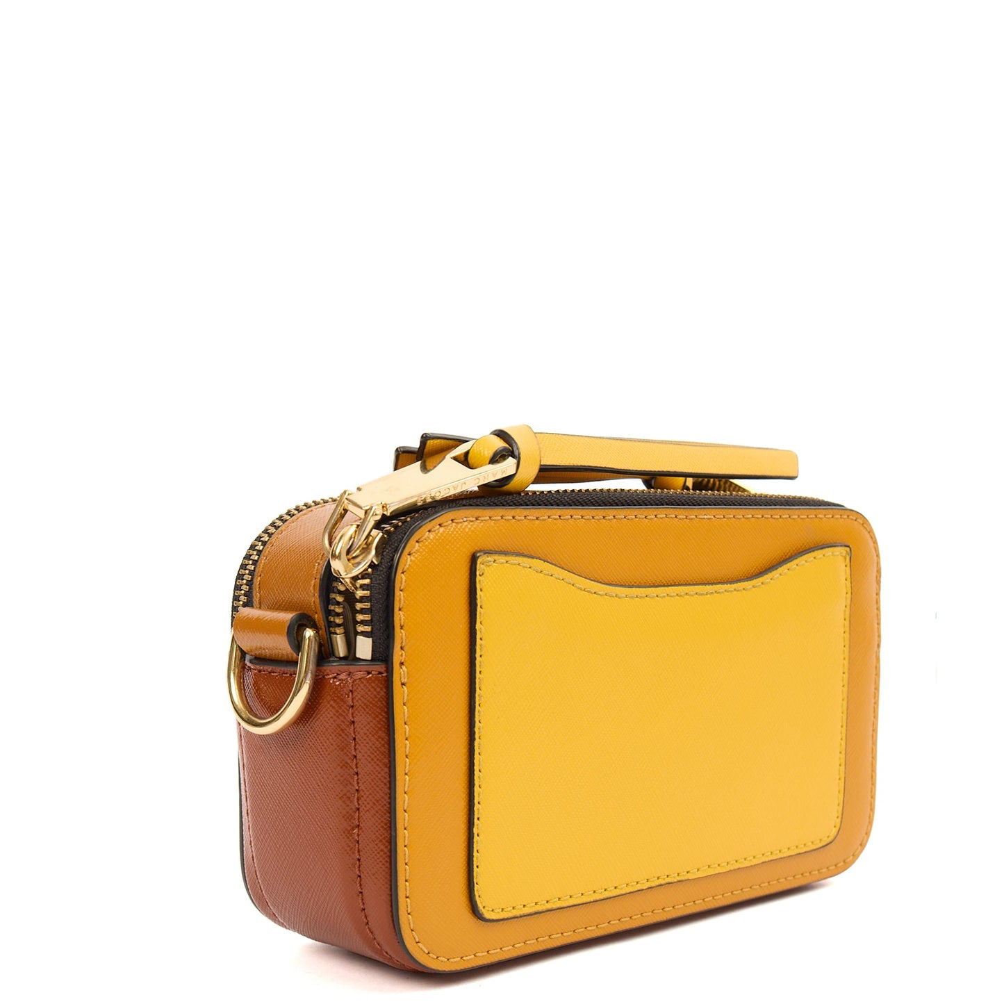 Marc Jacobs Cross Body Snapshot in Orange, Leather — Back View