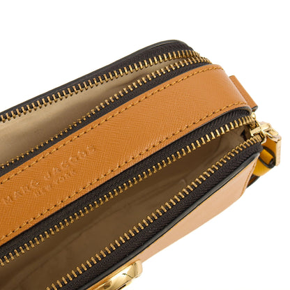 Marc Jacobs Cross Body Snapshot in Orange, Leather — Lifestyle View