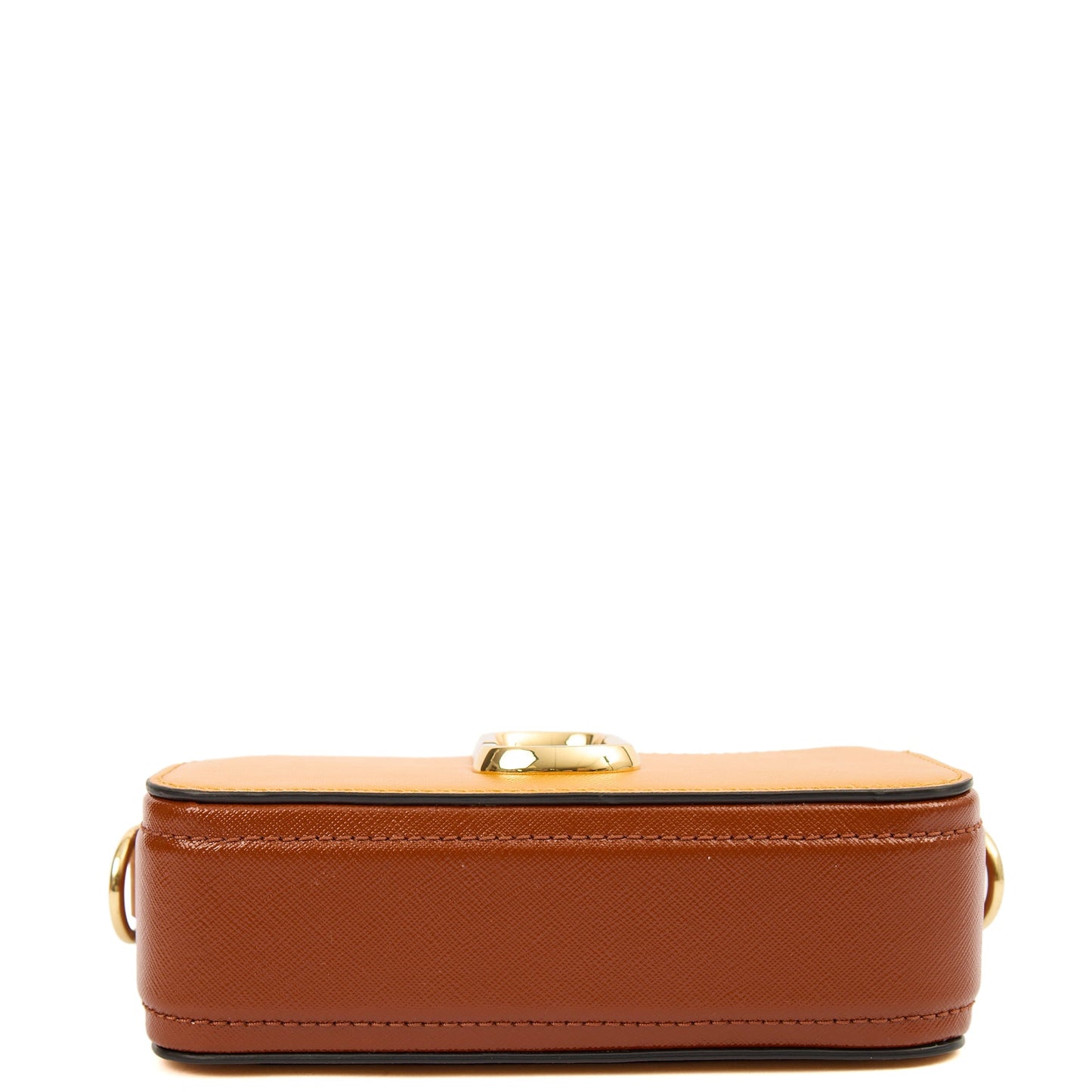 Marc Jacobs Cross Body Snapshot in Orange, Leather — Detail View