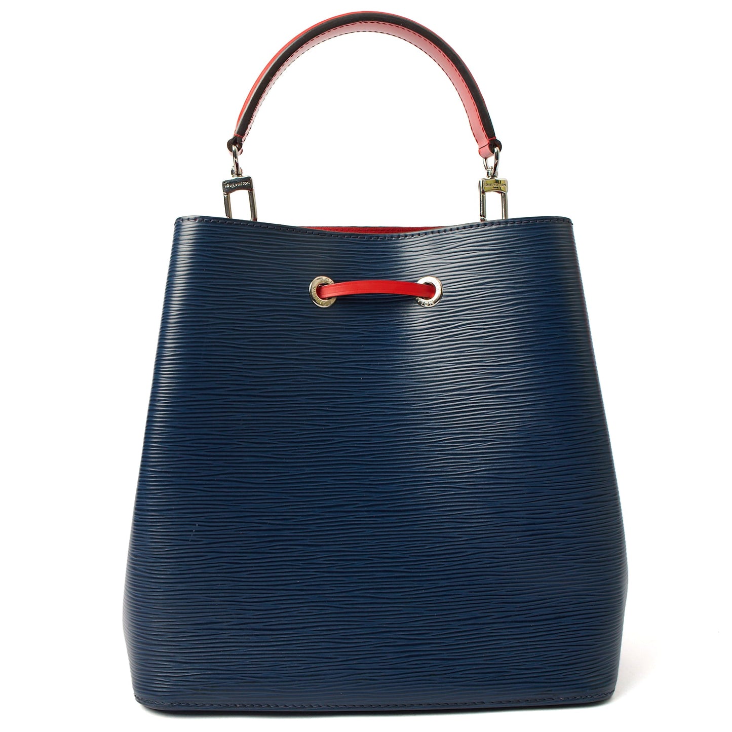 Louis Vuitton Bucket Bag Noe in Blue , 35nis Leather — Alternate View 10