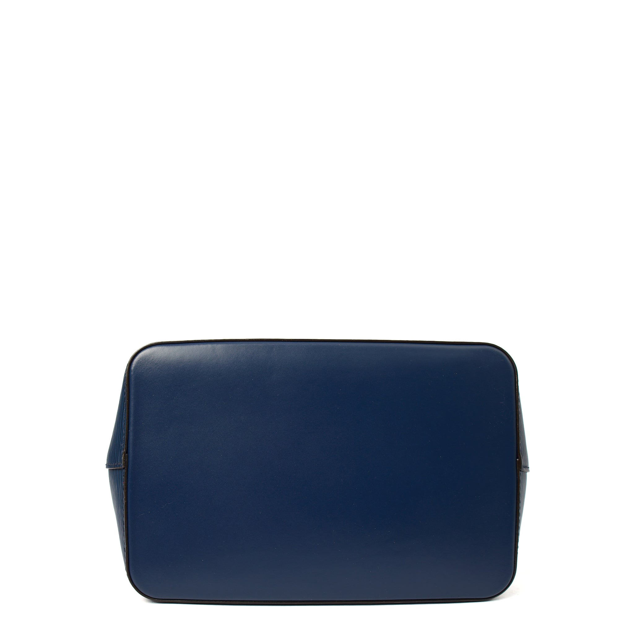 Louis Vuitton Bucket Bag Noe in Blue , 35nis Leather — Detail View