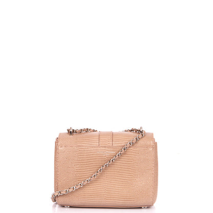 Aspinal of London Shoulder Bag Lottie in Neutral, Exotic Effect Leather — Alternate View 12