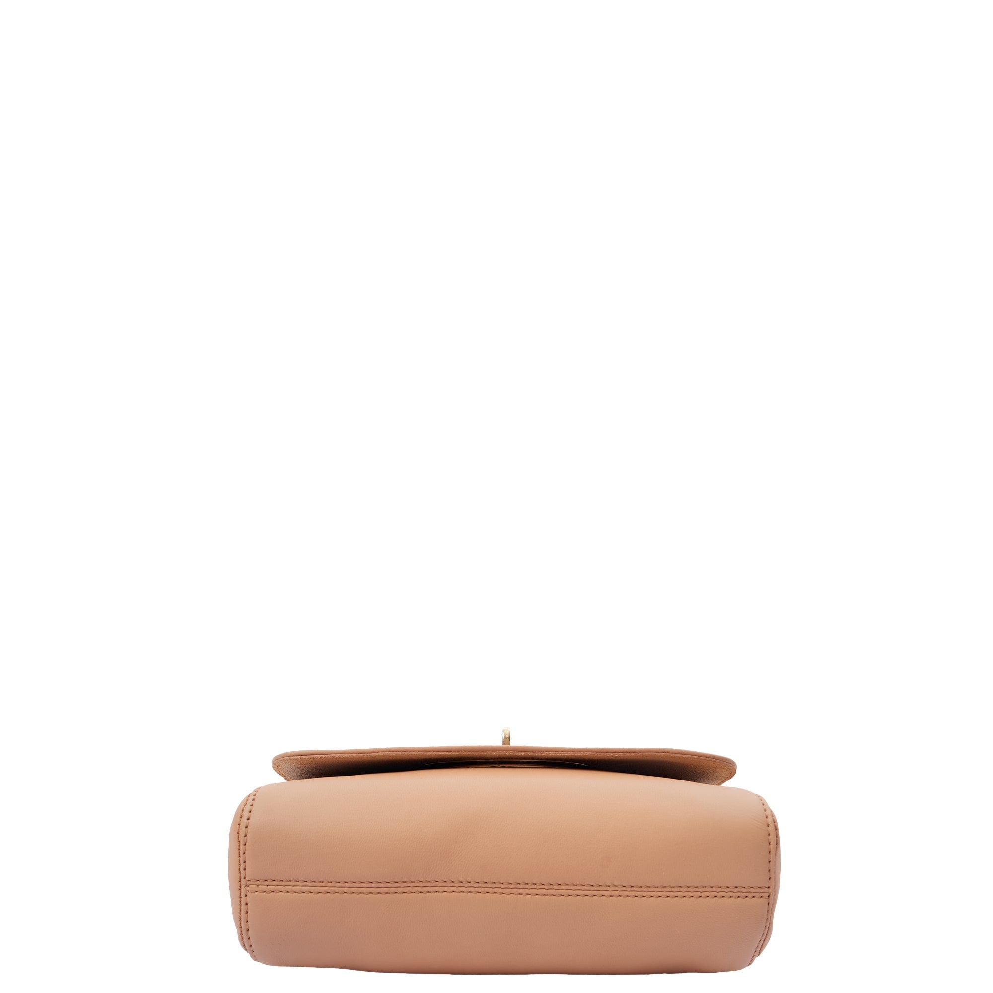 Mulberry Shoulder Bag Lily Top Handle - Small in Brown, Leather — Top View