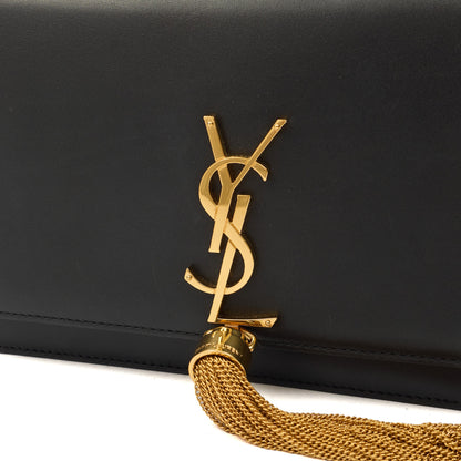 Saint Laurent Cross Body Kate Tassel Chain Wallet in Black, Leather — Alternate View 18