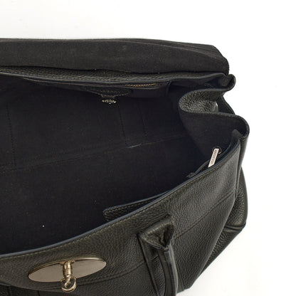 Mulberry Tote Bayswater Heritage in Charcoal Grey, Leather — Lifestyle View