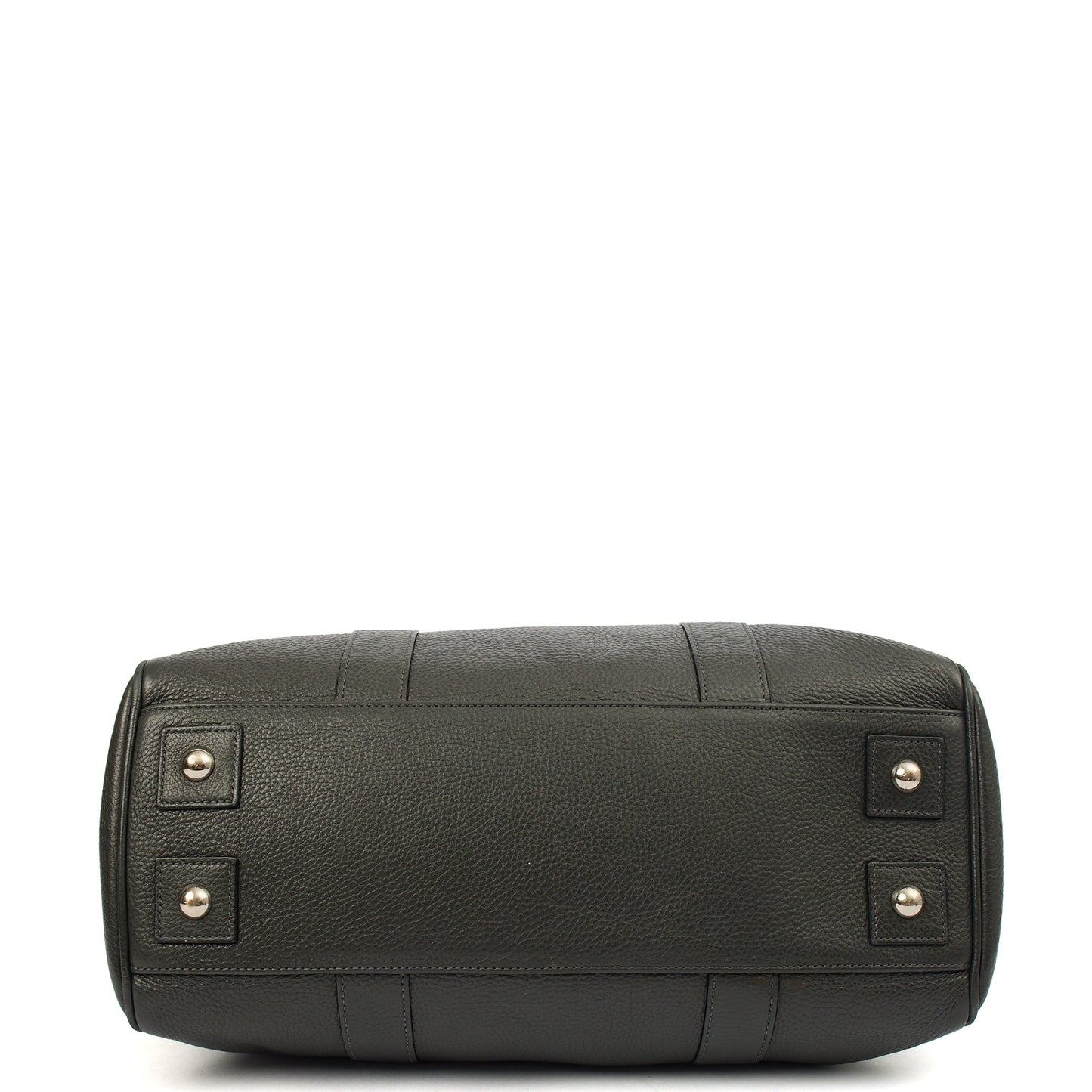Mulberry Tote Bayswater Heritage in Charcoal Grey, Leather — Top View