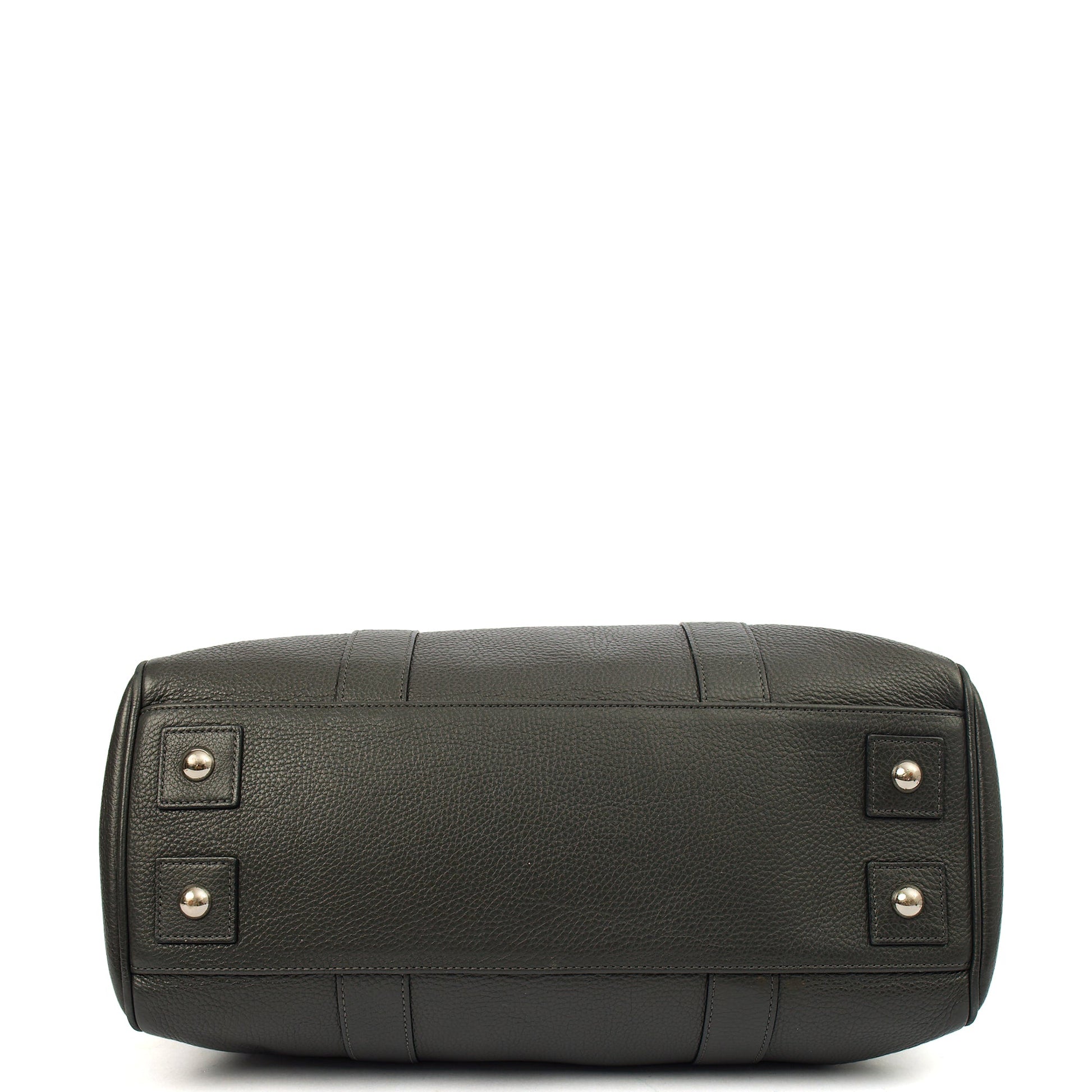 Mulberry Tote Bayswater Heritage in Charcoal Grey, Leather — Top View