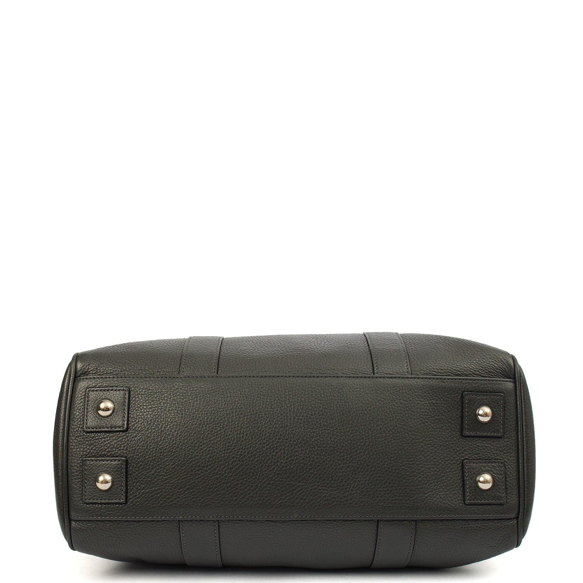 Mulberry Tote Bayswater Heritage in Charcoal Grey, Leather — Top View