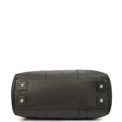 Mulberry Tote Bayswater Heritage in Charcoal Grey, Leather — Top View
