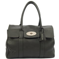 Mulberry Tote Bayswater Heritage in Charcoal Grey, Leather — Front View