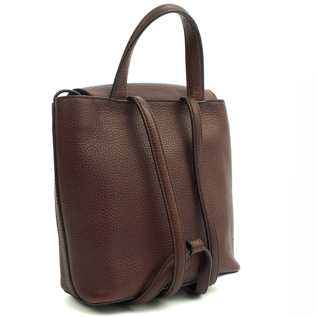 Mulberry Backpack Mini Bayswater in Oxblood, Calfskin Leather — Alternate View 8