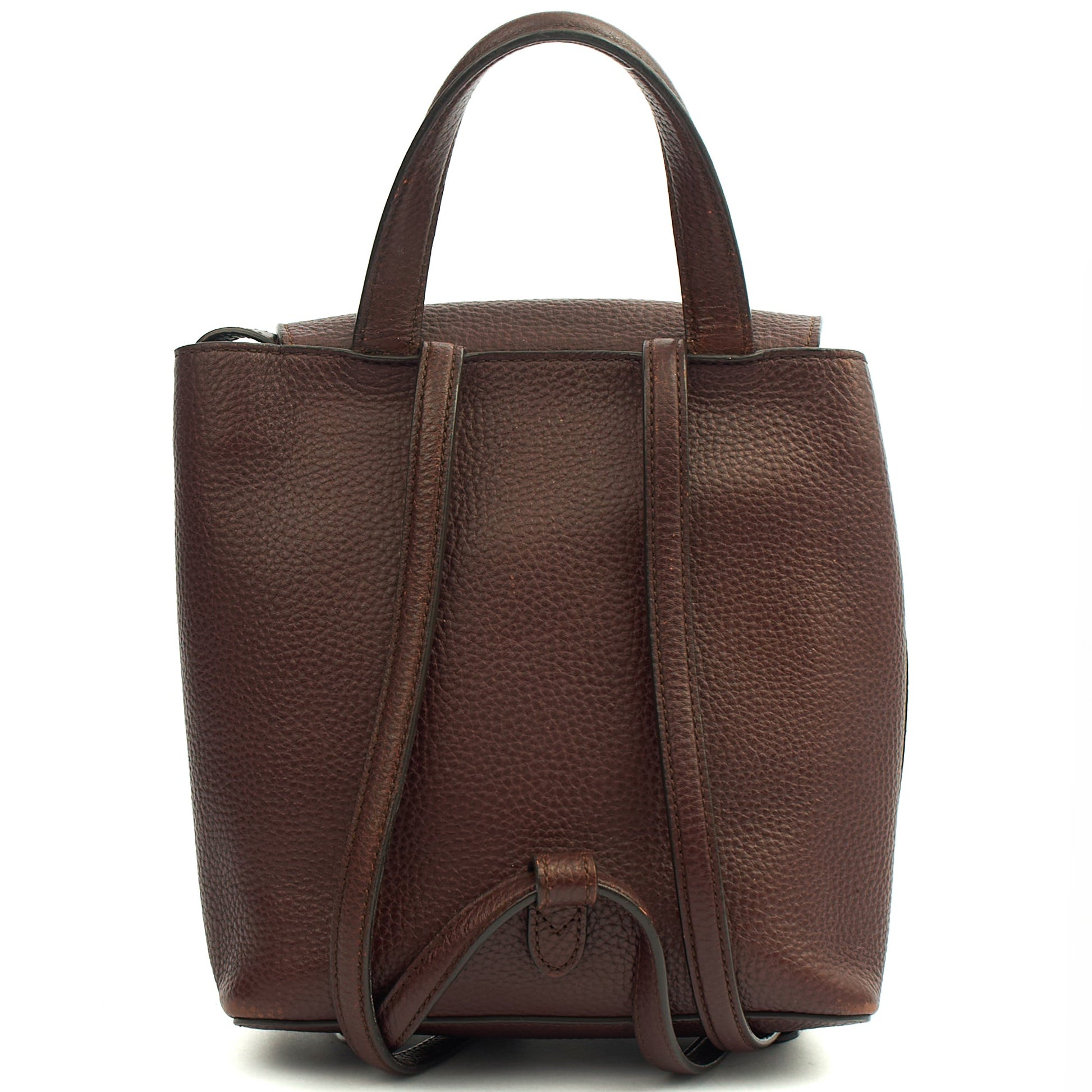 Mulberry Backpack Mini Bayswater in Oxblood, Calfskin Leather — Alternate View 9