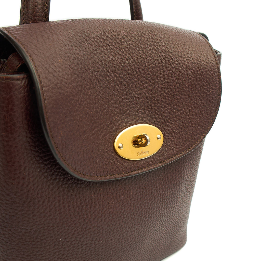 Mulberry Backpack Mini Bayswater in Oxblood, Calfskin Leather — Alternate View 12