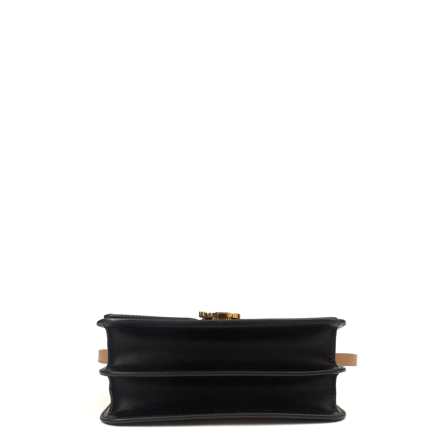 Burberry Shoulder Bag TB Small Crossbody in Neutral, Leather — Top View