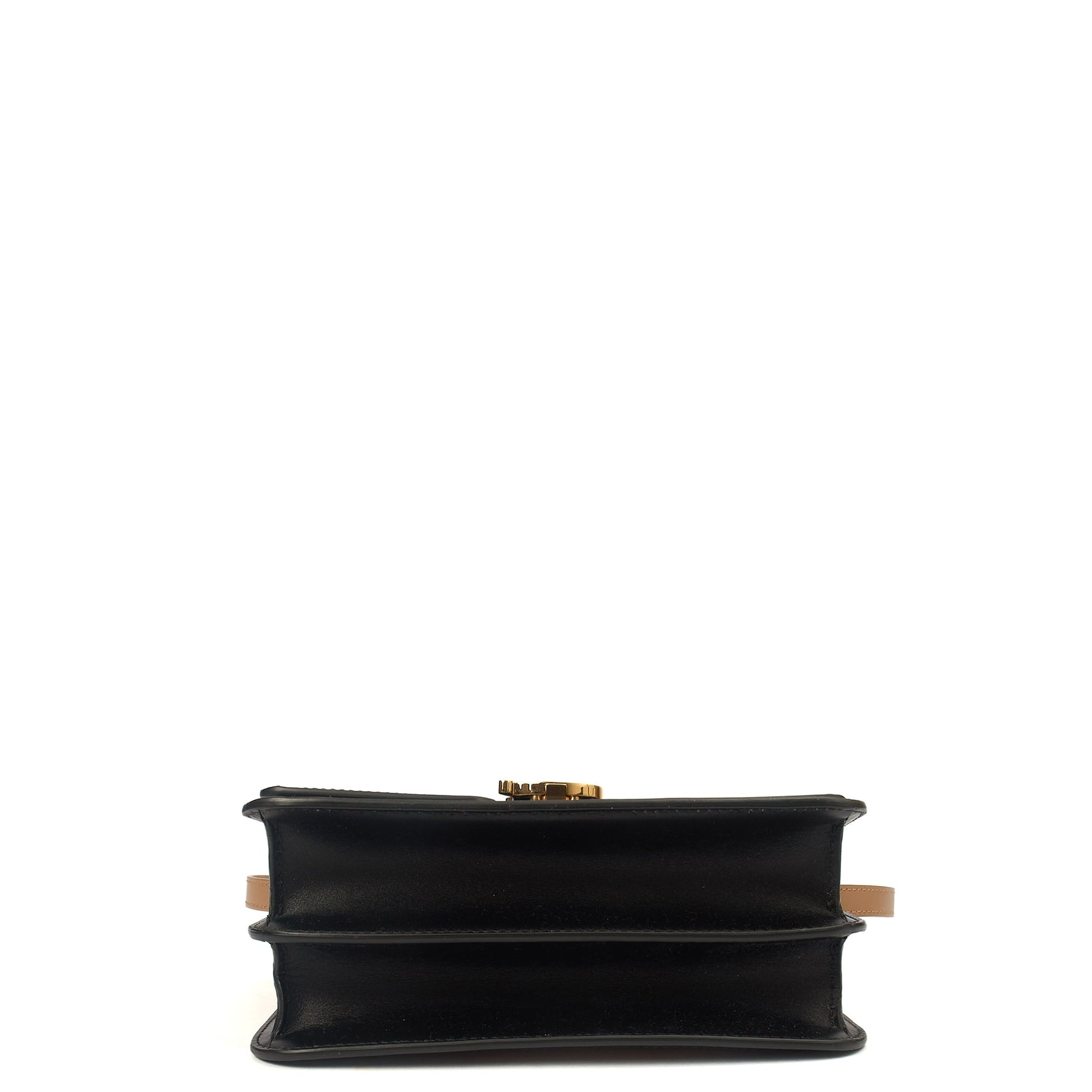 Burberry Shoulder Bag TB Small Crossbody in Neutral, Leather — Top View