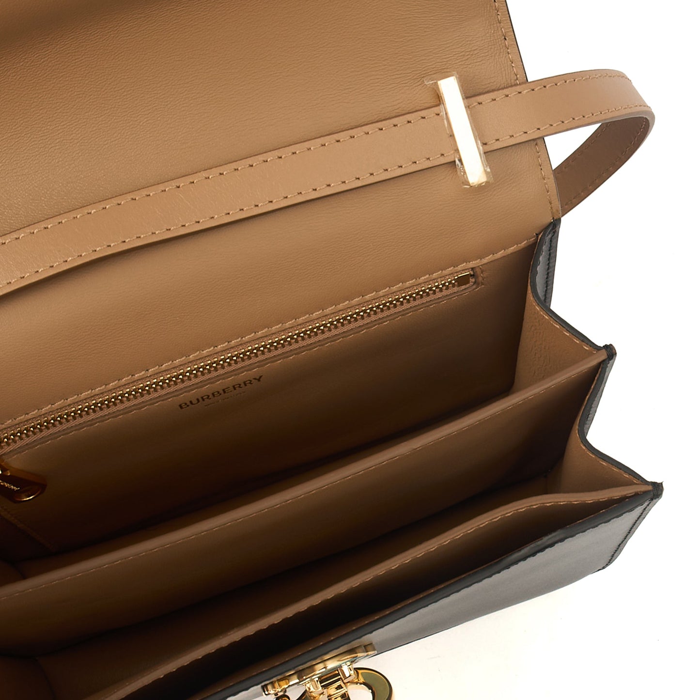 Burberry Shoulder Bag TB Small Crossbody in Neutral, Leather — Alternate View 11