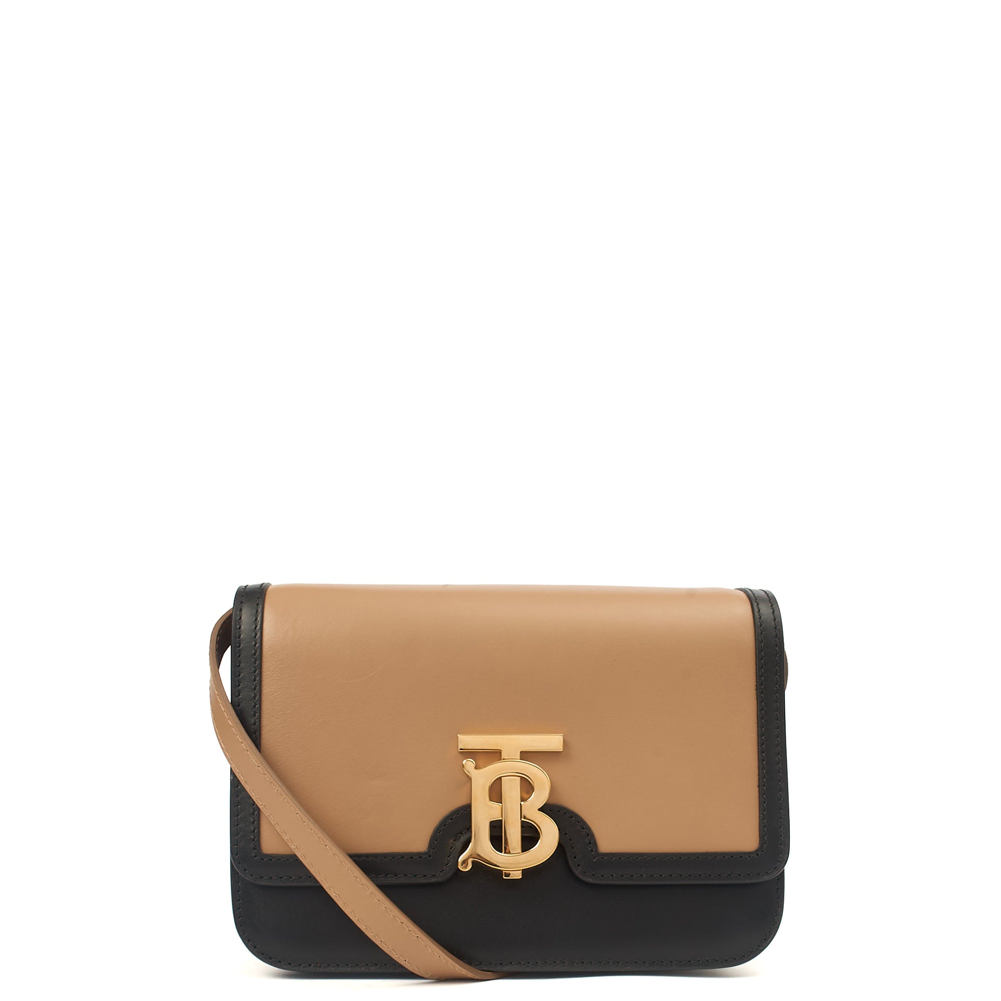 Burberry Shoulder Bag TB Small Crossbody in Neutral, Leather — Alternate View 7