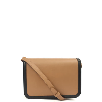 Burberry Shoulder Bag TB Small Crossbody in Neutral, Leather — Back View
