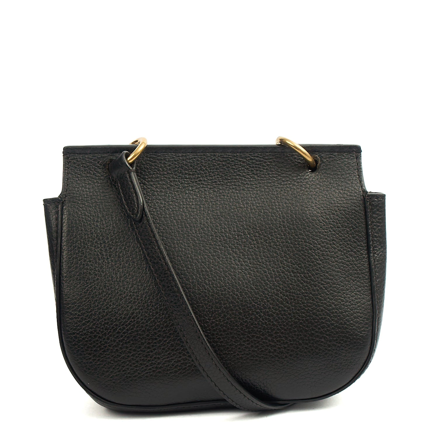 Mulberry Satchel Amberley Satchel - Mini in Black, Calfskin Leather — Alternate View 9