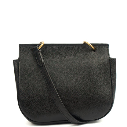 Mulberry Satchel Amberley Satchel - Mini in Black, Calfskin Leather — Alternate View 9