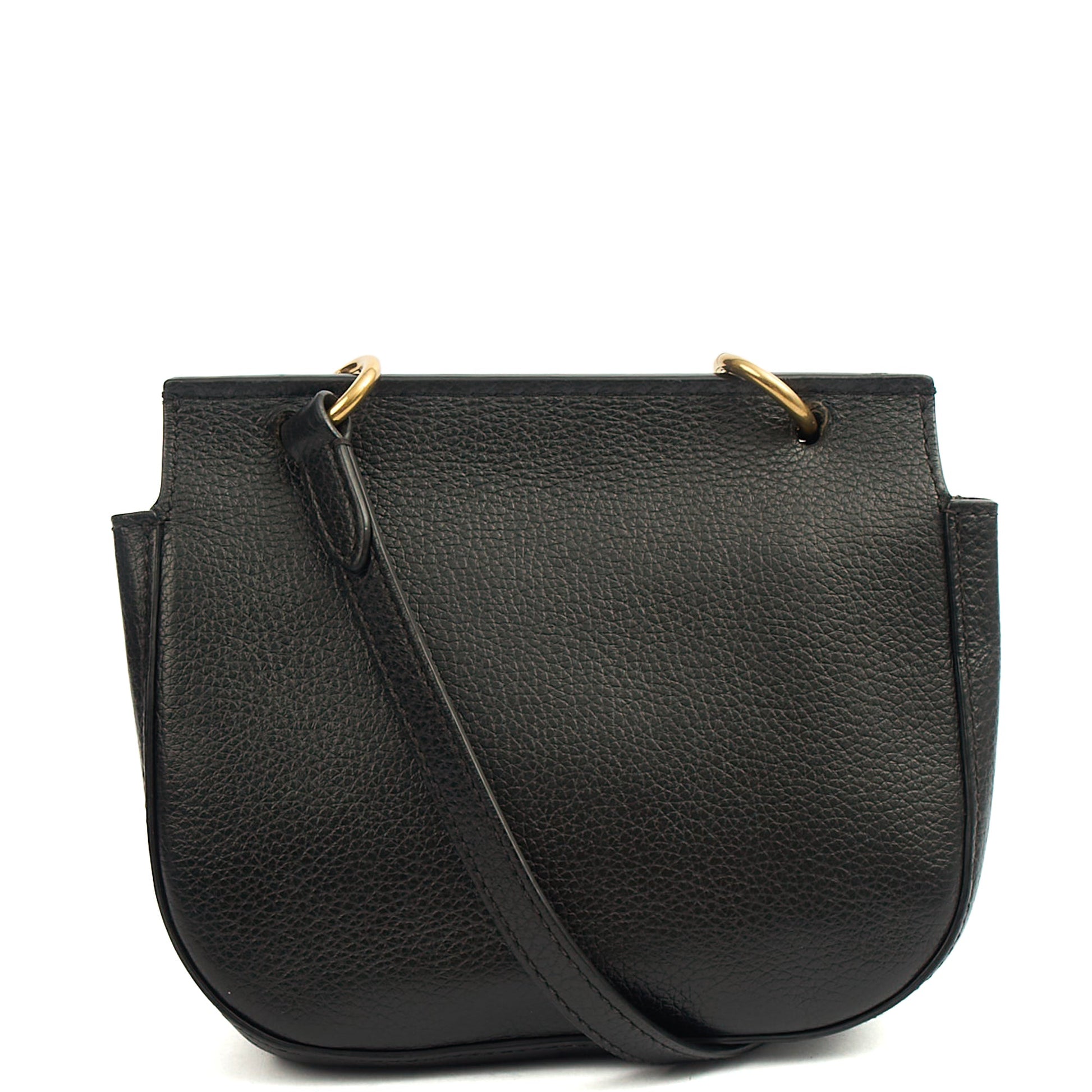 Mulberry Satchel Amberley Satchel - Mini in Black, Calfskin Leather — Alternate View 15