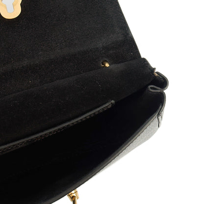 Mulberry Satchel Amberley Satchel - Mini in Black, Calfskin Leather — Alternate View 17