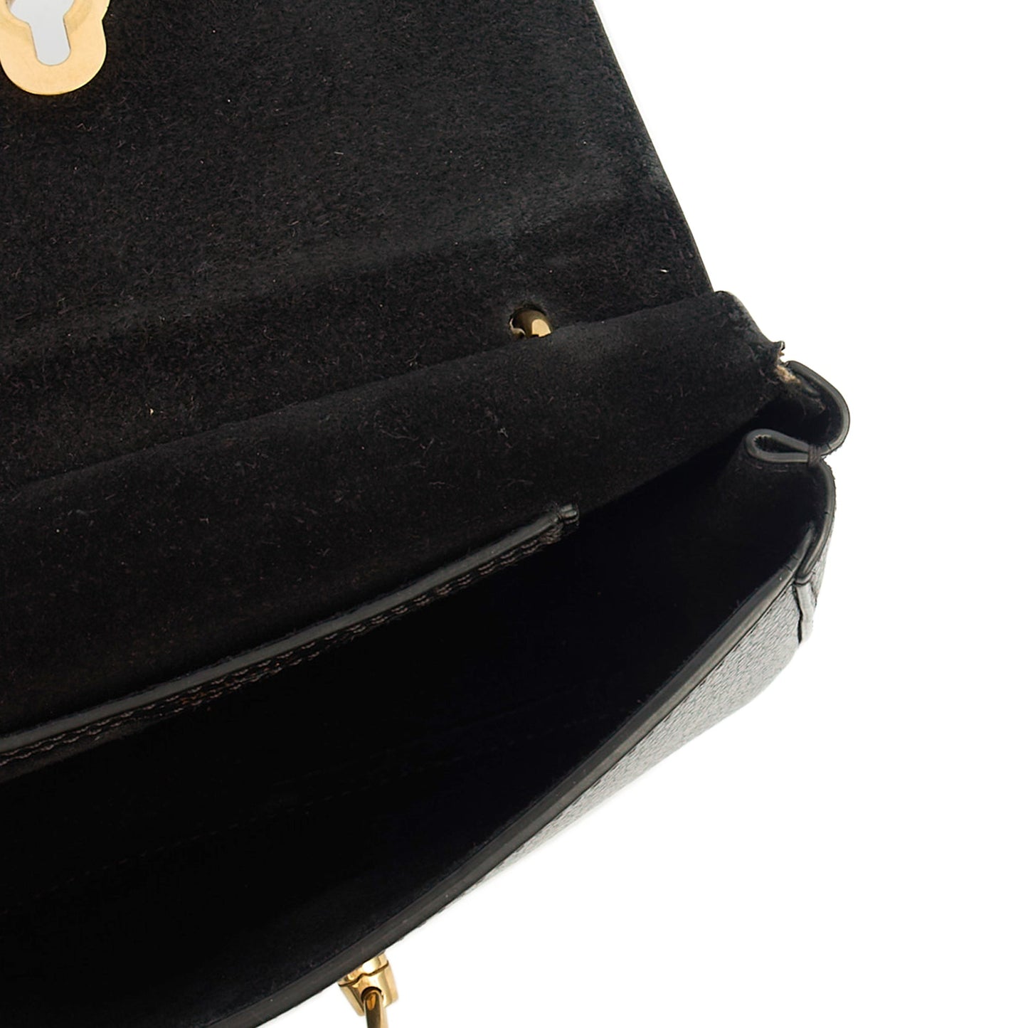Mulberry Satchel Amberley Satchel - Mini in Black, Calfskin Leather — Alternate View 11