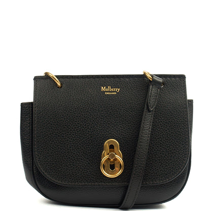 Mulberry Satchel Amberley Satchel - Mini in Black, Calfskin Leather — Alternate View 7