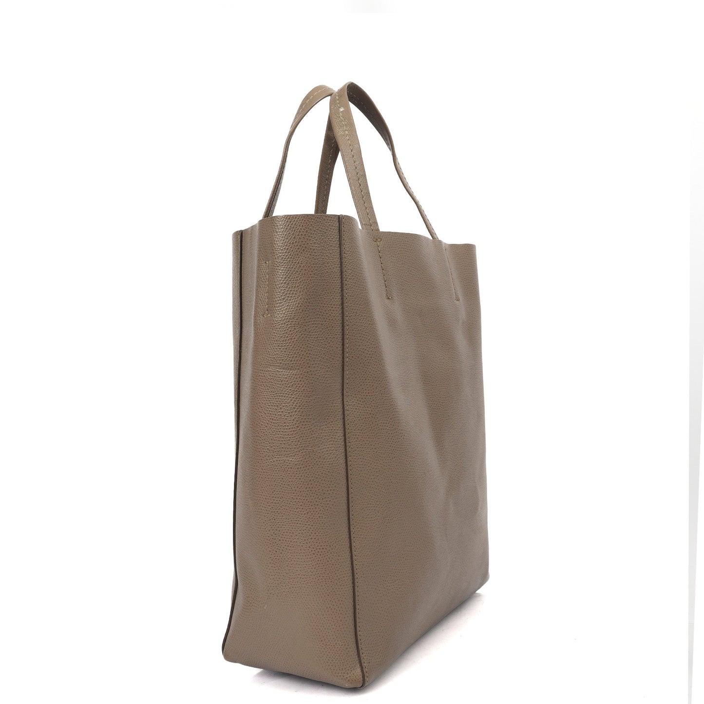 Celine Tote Cabas - Small in Grey, Box Calfskin — Alternate View 10