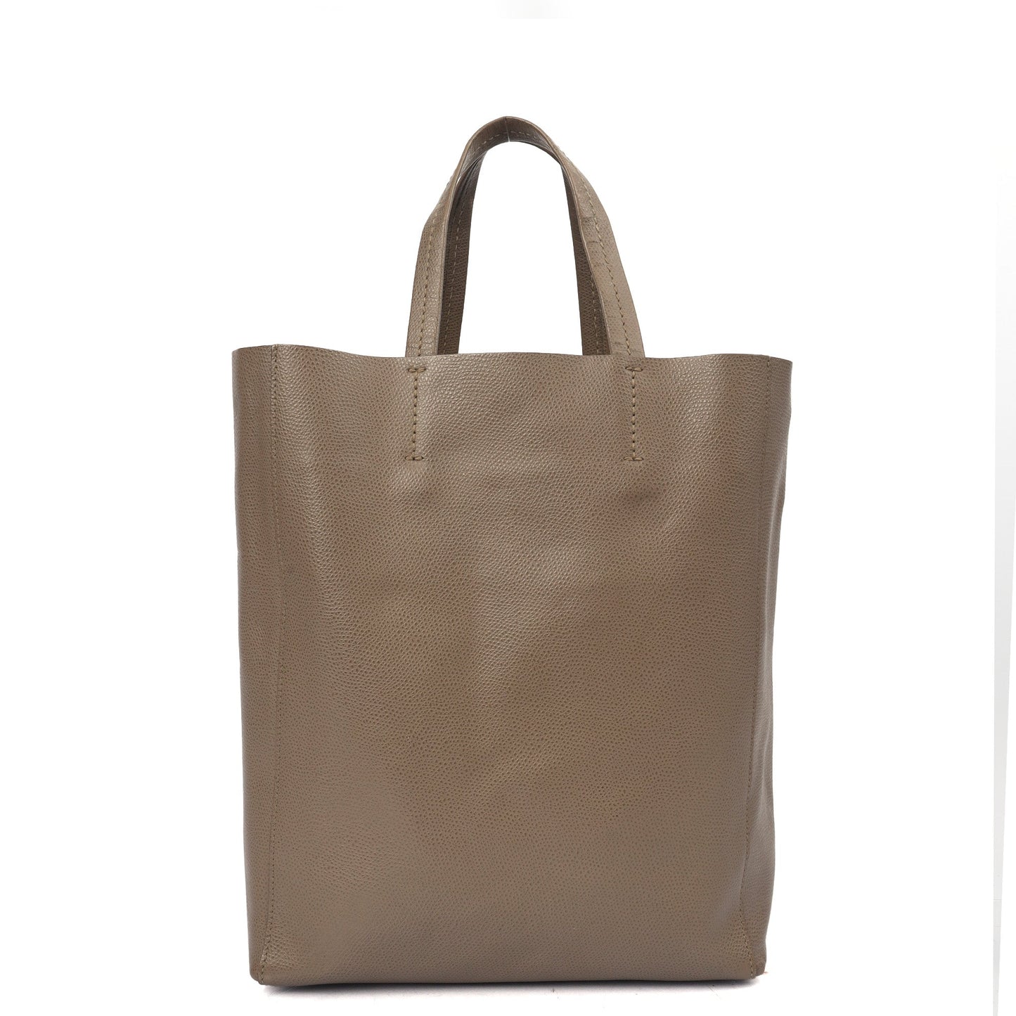 Celine Tote Cabas - Small in Grey, Box Calfskin — Alternate View 11