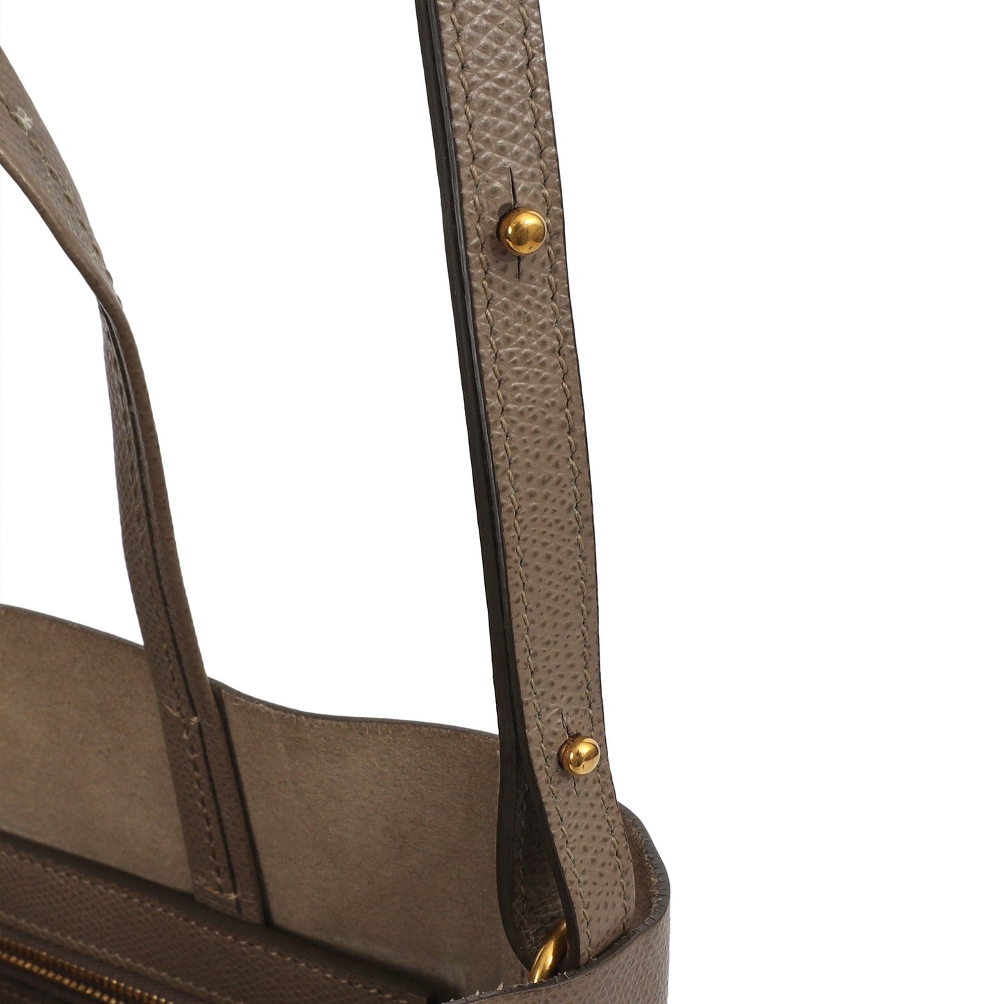 Celine Tote Cabas - Small in Grey, Box Calfskin — Alternate View 13