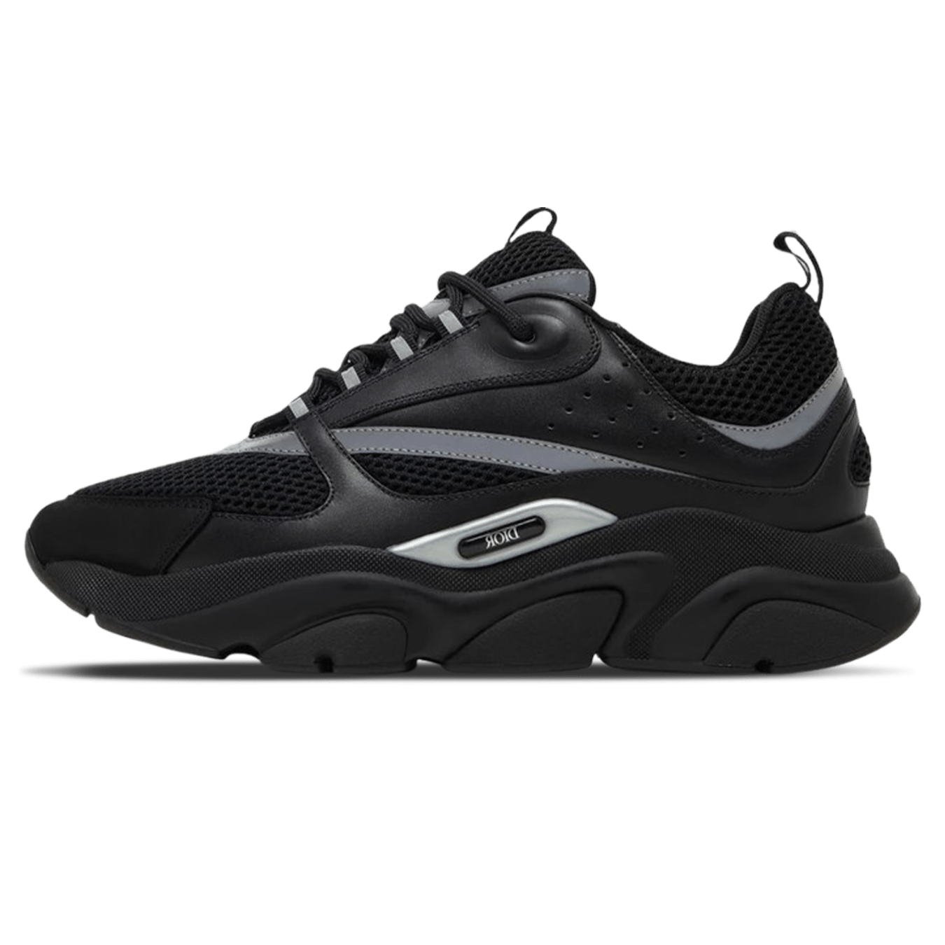 Dior B22 'Black Reflective' — UK 1 — Front View