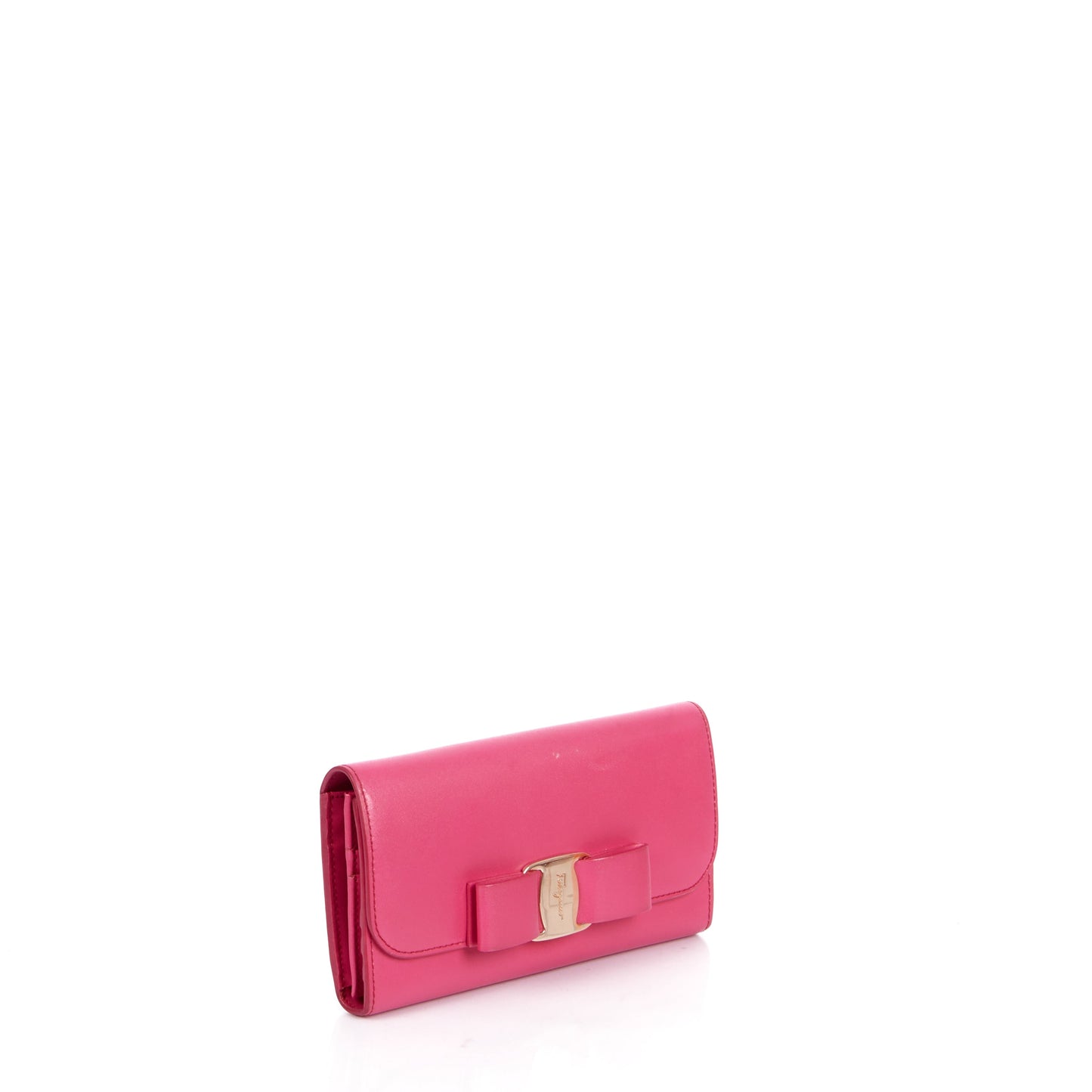 Salvatore Ferragamo Vara Bow Wallet in Pink, Leather — Alternate View 10