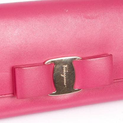 Salvatore Ferragamo Vara Bow Wallet in Pink, Leather — Alternate View 14