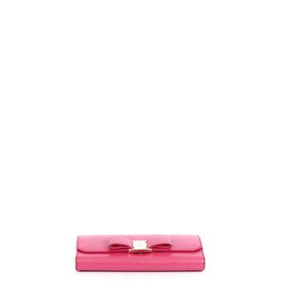 Salvatore Ferragamo Vara Bow Wallet in Pink, Leather — Alternate View 12